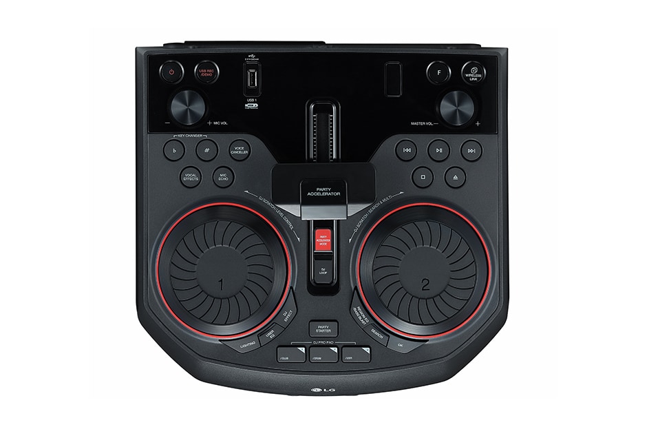 LG XBOOM / 500 Watt / X-Shiny woofer / Multi Color Lighting / Party Accelerator / Karaoke Star / Voice Effects, OK55, thumbnail 11