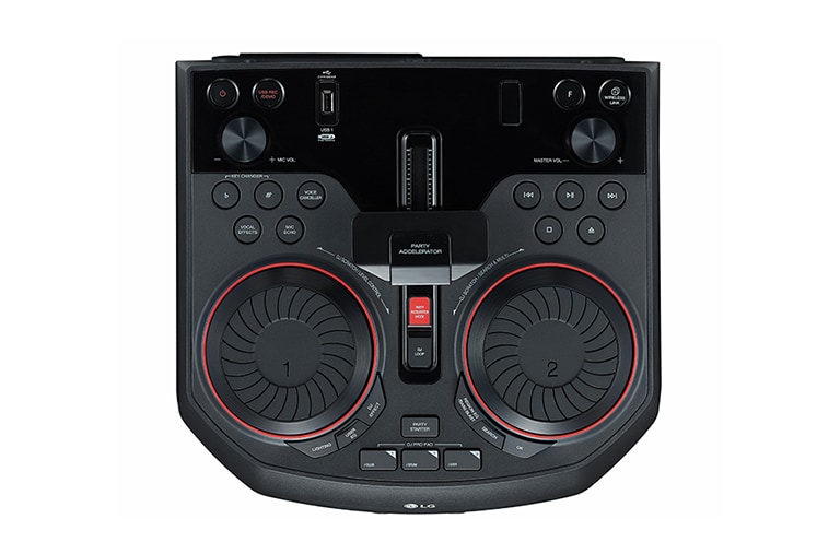LG XBOOM / 500 Watt / X-Shiny woofer / Multi Color Lighting / Party Accelerator / Karaoke Star / Voice Effects, OK55, thumbnail 11