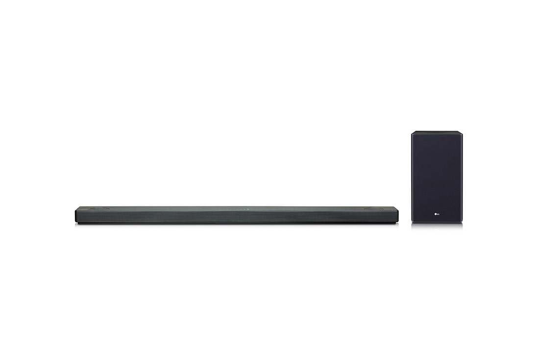 LG SL10YG Dolby Atmos™ Soundbar | Meridian Technology | 5.1.2ch 570W | Wireless Subwoofer | Match parfait avec TV> 55 '' | Google Assistant et Chromecast intégré , SL10YG