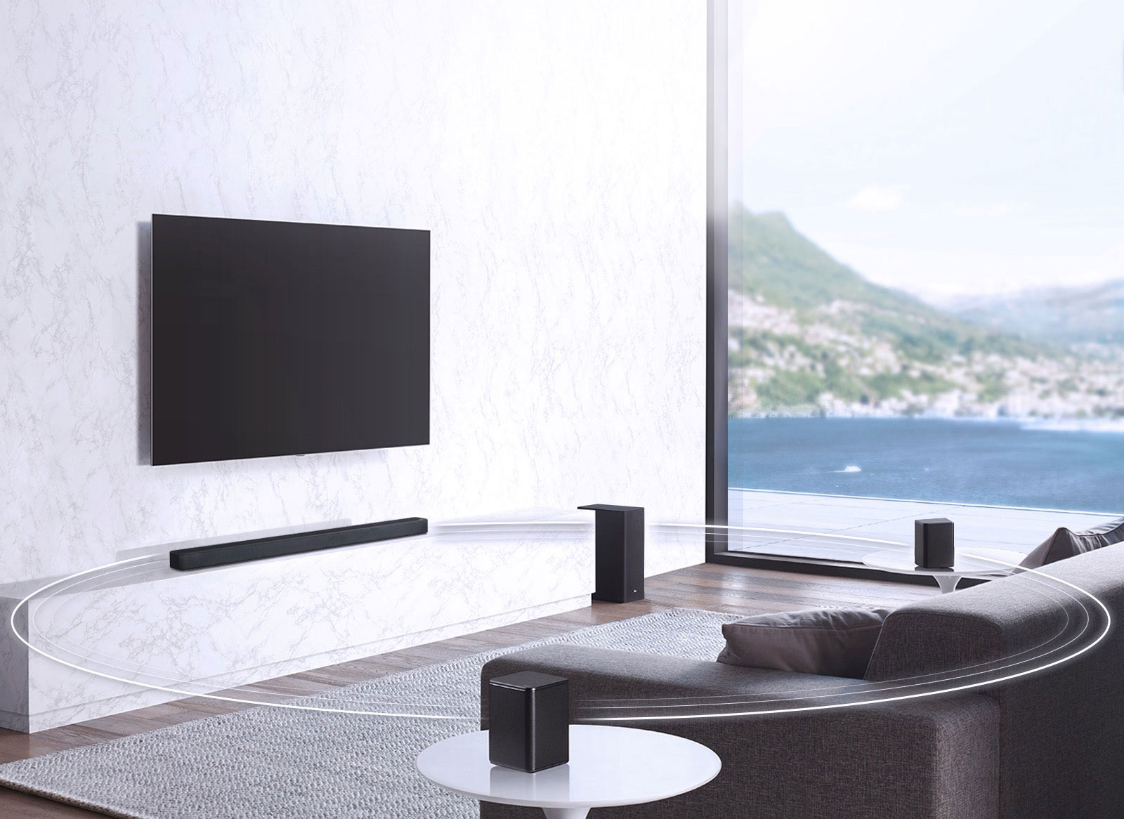 Un kit surround pour votre salon