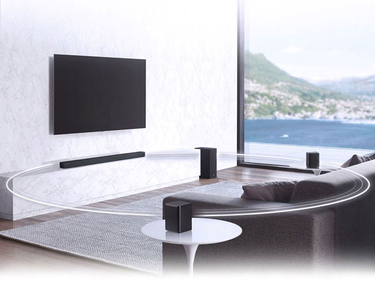 Un kit surround pour votre salon