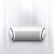 LG XBOOMGo PL5W, Vue de face du LG XBOOM Go avec un éclairage violet., PL5W, thumbnail 1