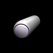 LG XBOOMGo PL5W, Vue diagonale avec le côté gauche du LG XBOOM Go incliné vers l’avant., PL5W, thumbnail 7