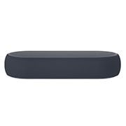 LG Barre de son LG QP5, Une vue latérale d’une barre de son et d’un caisson de basses placés sur une armoire en bois dans une chambre confortable, DQP5, thumbnail 4