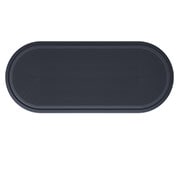 LG Barre de son LG QP5, Une vue latérale d’une barre de son et d’un caisson de basses placés dans un bureau blanc, DQP5, thumbnail 6