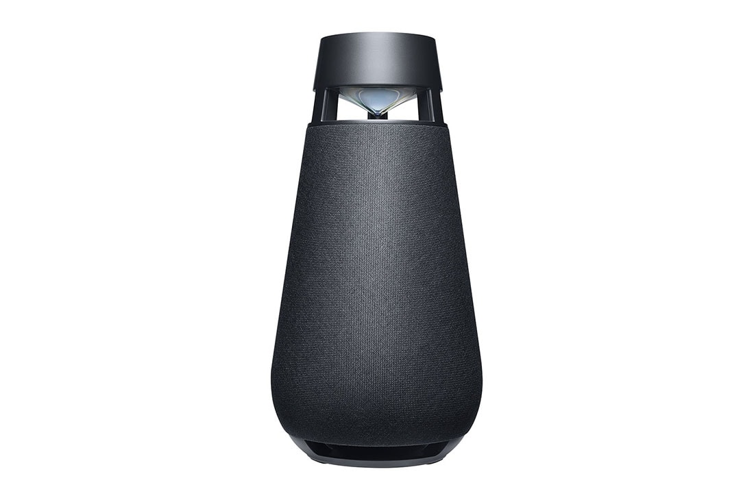 LG XBOOM360 XO3, Vue du bas à environ 15&nbsp;degrés, DXO3QBK, thumbnail 3