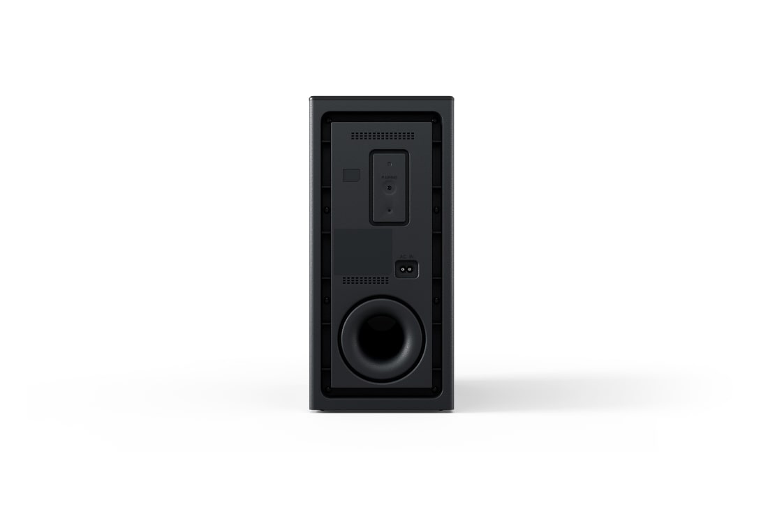 LG Barre de son LG pour TV avec Dolby Atmos 3.1 canaux SG10TY, Vue arrière du caisson de basse, DSG10TY, thumbnail 9