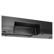 LG Soundbar canal 5.1.1 Home Theater LG avec enceintes arrière et Dolby Atmos S70TR, Vue inclinée de l’arrière de la LG Soundbar S70TR, DS70TR, thumbnail 7