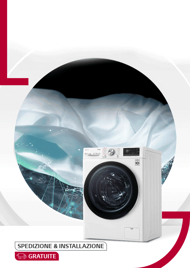 Machines à laver LG - Toujours à l’aise en technologie
