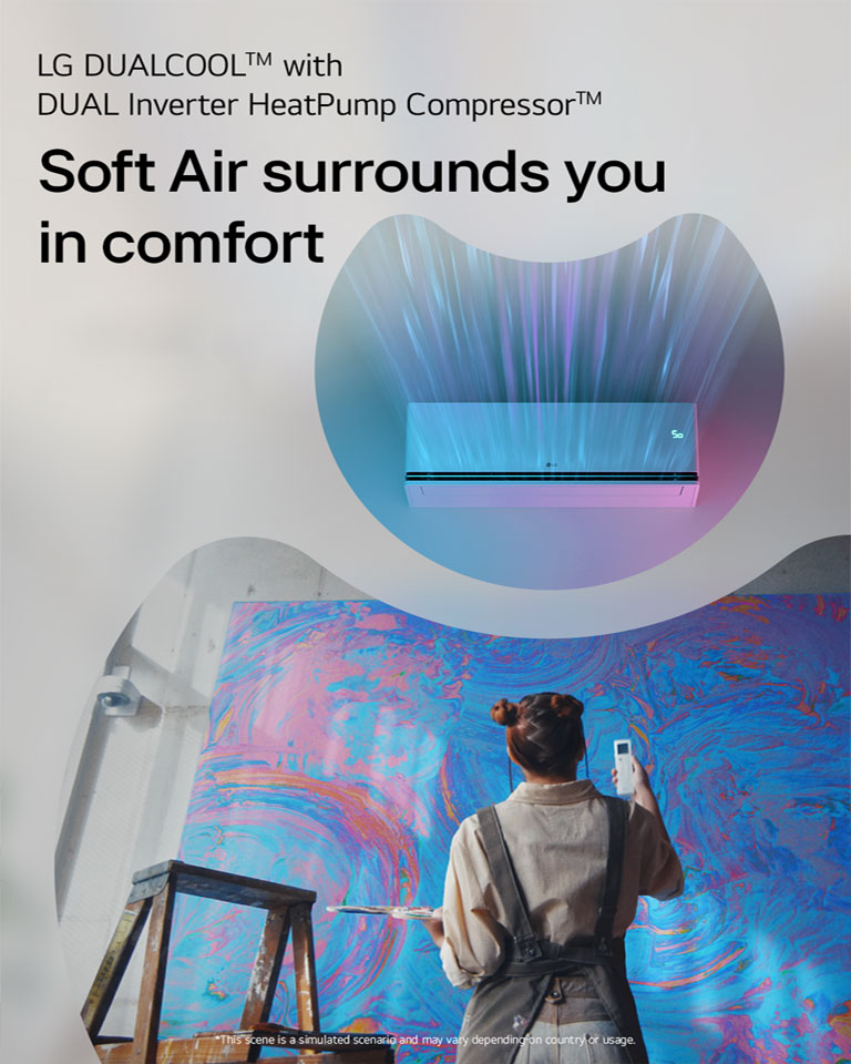 Soft Air surrounds you in comfort