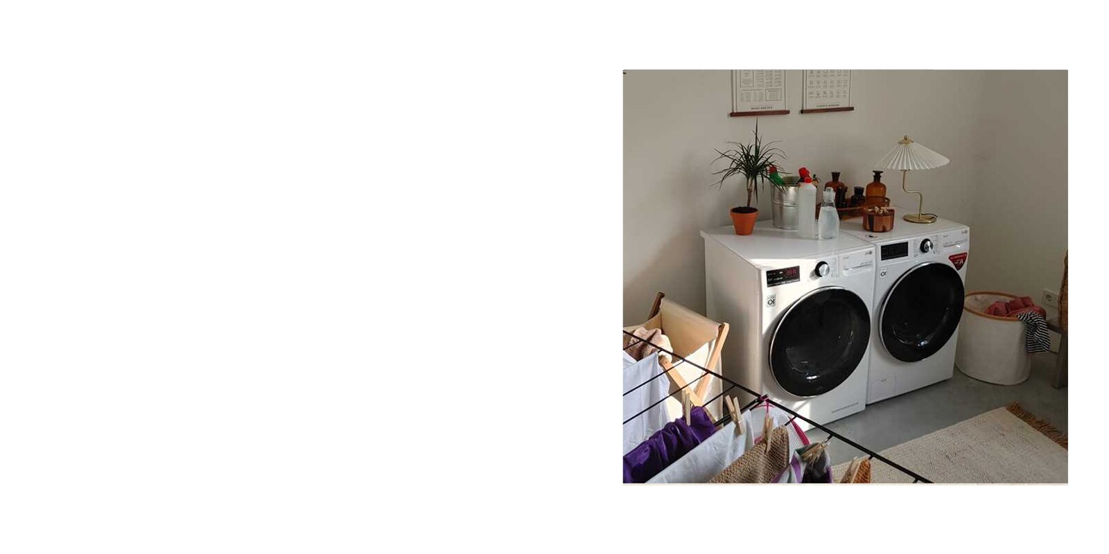 Lavage parfait en 39 minutes avec LG TurboWash3601