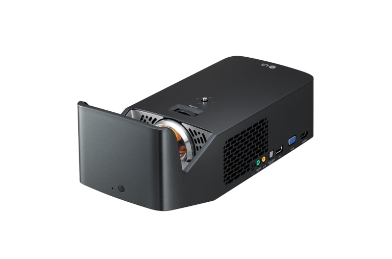 LG Le nouveau ultra short throw projecteur est le symbole d’une nouvelle génération de vidéoprojecteurs. Grâce à sa technologie d’Ultra Courte Focale, vous pourrez afficher une image de 100 pouces de diagonale avec seulement 38 cm de distance de projection., PF1000U, thumbnail 2