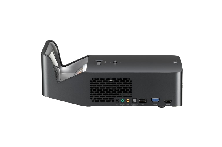 LG Le nouveau ultra short throw projecteur est le symbole d’une nouvelle génération de vidéoprojecteurs. Grâce à sa technologie d’Ultra Courte Focale, vous pourrez afficher une image de 100 pouces de diagonale avec seulement 38 cm de distance de projection., PF1000U, thumbnail 4