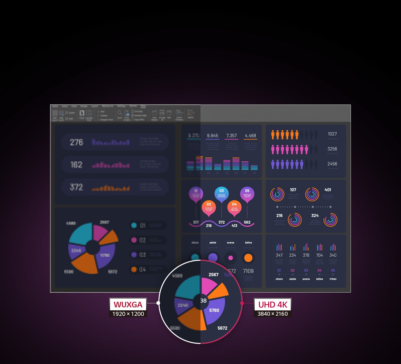 La projection laser 4K offre une netteté haute définition