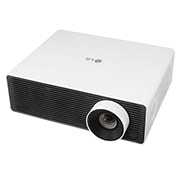 LG ProBeam WUXGA 4K (1,920 x 1,200) projecteur laser avec luminosité de 5 000 Lumens ANSI, HDR10, durée de vie de 20 000 heures, webOS 4.5, Connection sans-fil et Bluetooth, Vue latérale à +15 degrés avec dessus, BF50NST, thumbnail 12