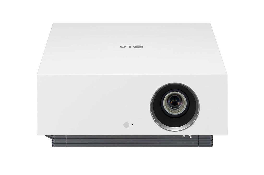 LG Projecteur CineBeam Home Cinéma Laser 4K UHD LG HU810P, vue avant, HU810PW