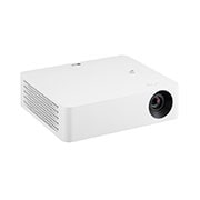 LG Projecteur portable intelligent LED LG CineBeam PF610P, Full HD, avec Apple AirPlay 2, vue de côté de +15 degrés, PF610P, thumbnail 6
