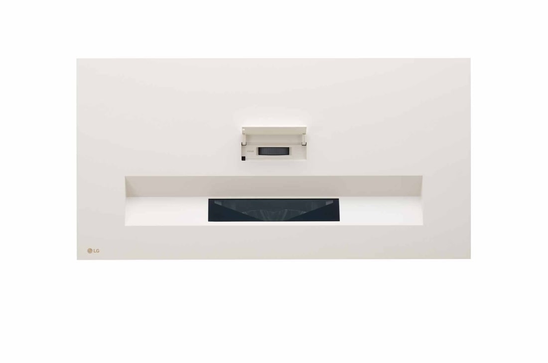 LG Projecteur Laser UST LG CineBeam HU915QE Premium 4K UHD, Vue de dessus du couvercle de mise au point ouvert, HU915QE, thumbnail 9