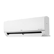LG DUALCOOL Standard Plus, 3.5kW, design simple et épuré avec affichage caché., Vue de droite ouvert 2, PC12SQ, thumbnail 6