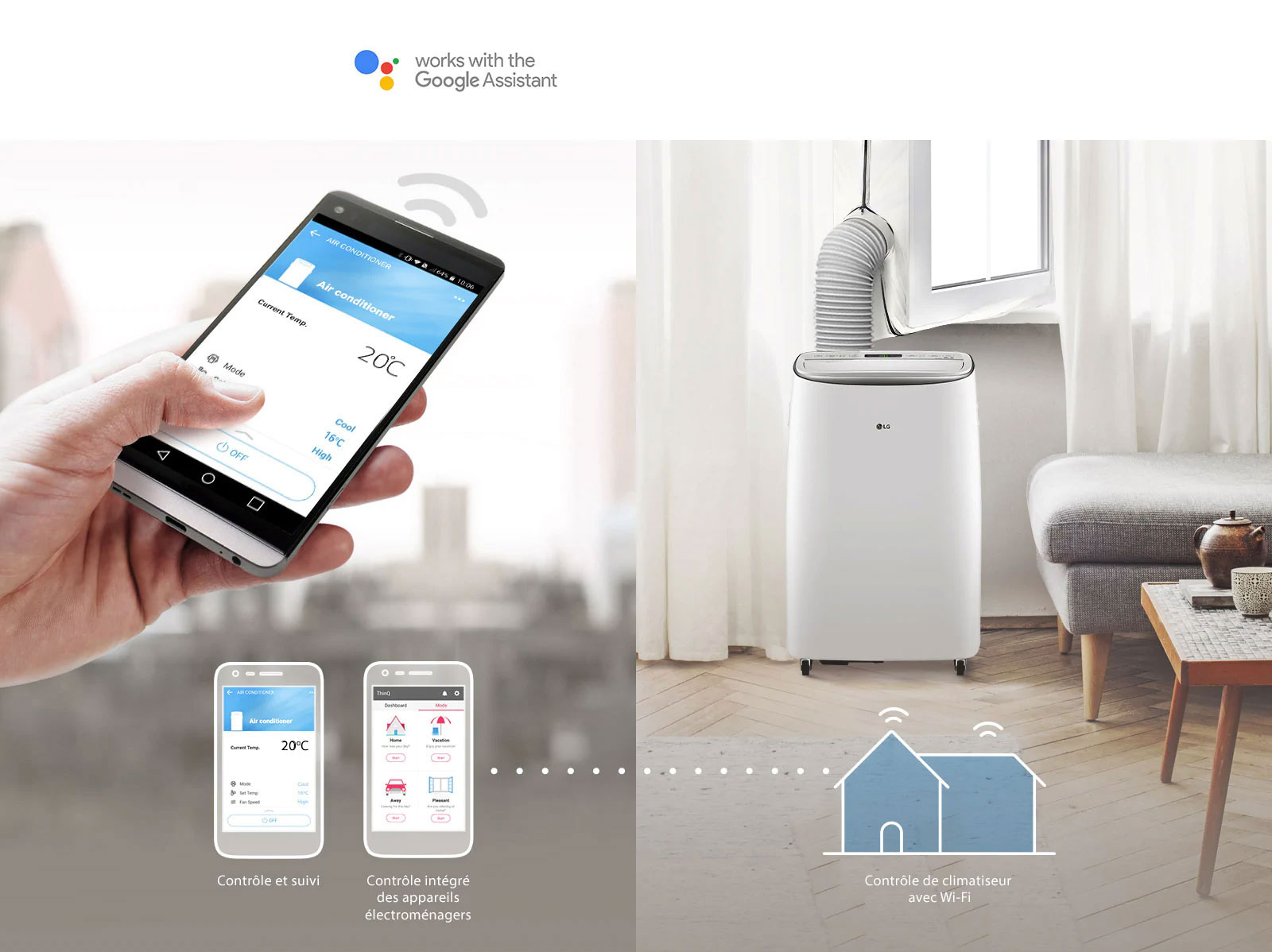 Contrôlez votre climatiseur partout