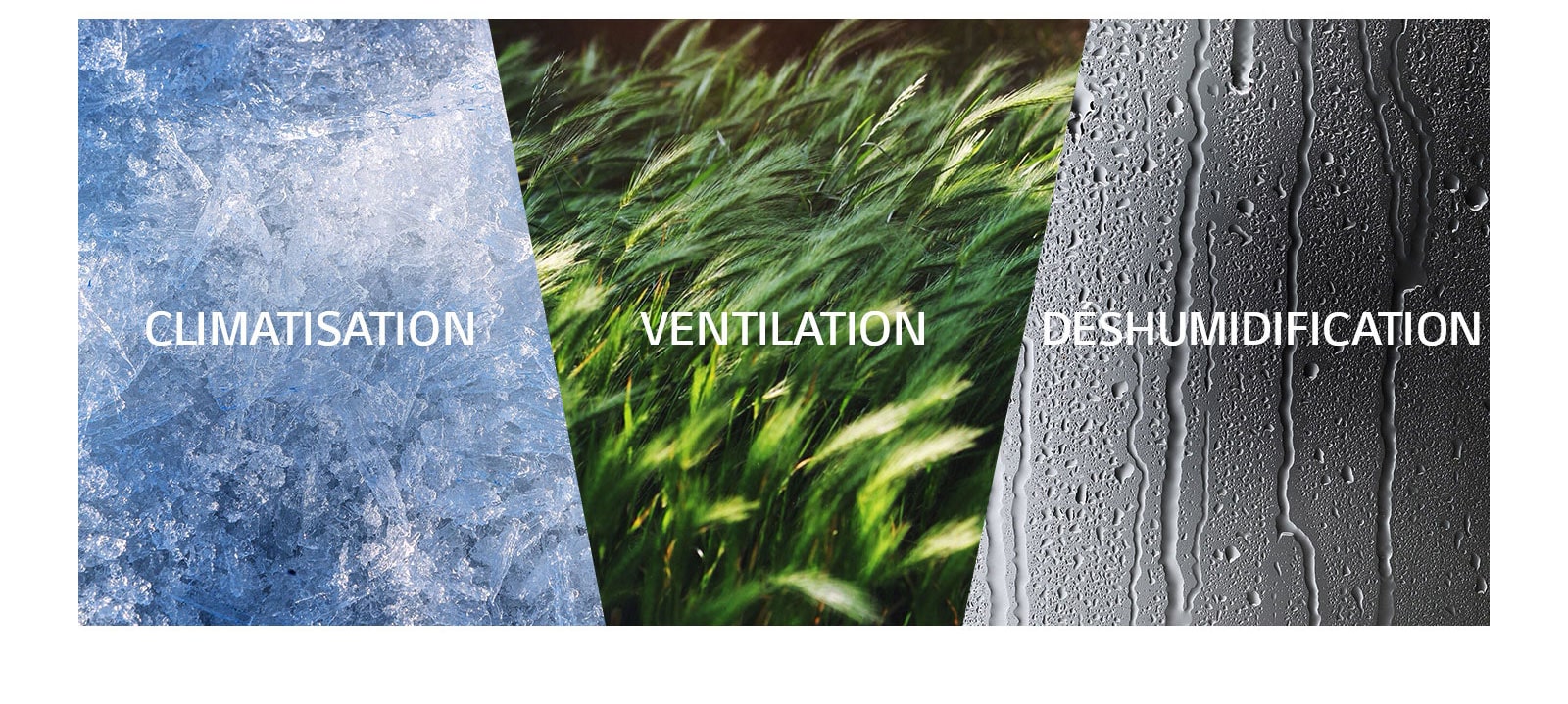 Refroidissement, ventilation, séchage : Fonctionnement 3 en 1