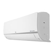 LG 2.5kW, DUALCOOL Standard Plus, Climatisation, Dual Inverter HeatPump, design simple et épuré avec affichage caché., Vue latérale en perspective, PC09SK, thumbnail 13