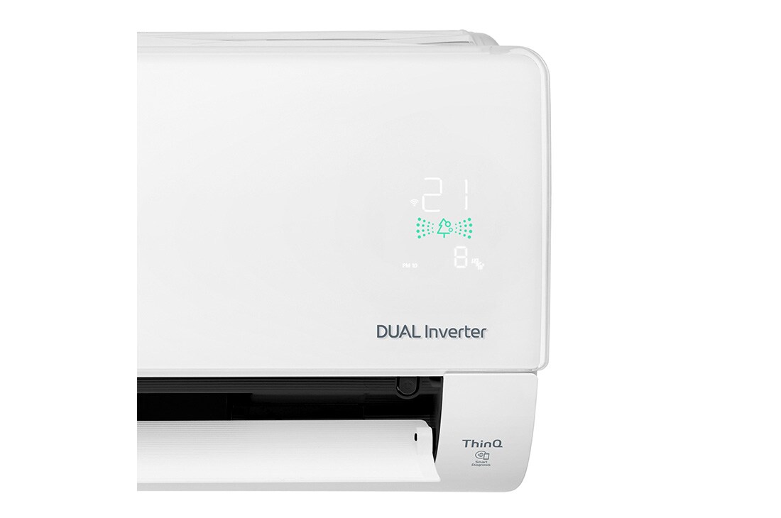 LG 3.5kW, DUALCOOL, Climatisation, Dual Inverter HeatPump, avec purification de l’air,améliore la qualité de l'air grâce à son capteur PM 1.0, AP12RK, thumbnail 5