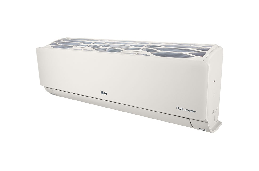LG 5.0kW, ARTCOOL Beige, Climatisation, Dual Inverter HeatPump, design beige élégant avec DUAL Inverter et UVnano™, Vue en perspective supérieure droite, AB18BK, thumbnail 11