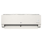LG 5.0kW, ARTCOOL Beige, Climatisation, Dual Inverter HeatPump, design beige élégant avec DUAL Inverter et UVnano™, Vue de face avec façade avant ouvertes, AB18BK, thumbnail 2