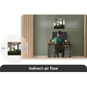 LG 3.5kW, ARTCOOL Gallery Special, Climatisation, Dual Inverter HeatPump, climatiseur personnalisable avec construction à ossature, indirect air flow, A12GA1, thumbnail 14