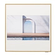 LG 3.5kW, ARTCOOL Gallery Premium, Climatisation, Dual Inverter HeatPump, climatiseur personnalisable avec cadre LCD, front view, A12GA2, thumbnail 1