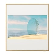 LG 3.5kW, ARTCOOL Gallery Premium, Climatisation, Dual Inverter HeatPump, climatiseur personnalisable avec cadre LCD, front view, A12GA2, thumbnail 3