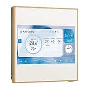 LG 3.5kW, ARTCOOL Gallery Premium, Climatisation, Dual Inverter HeatPump, climatiseur personnalisable avec cadre LCD, left side, A12GA2, thumbnail 7