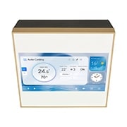 LG 3.5kW, ARTCOOL Gallery Premium, Climatisation, Dual Inverter HeatPump, climatiseur personnalisable avec cadre LCD, top perspective, A12GA2, thumbnail 10