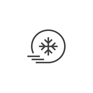 Icône climatisation rapide