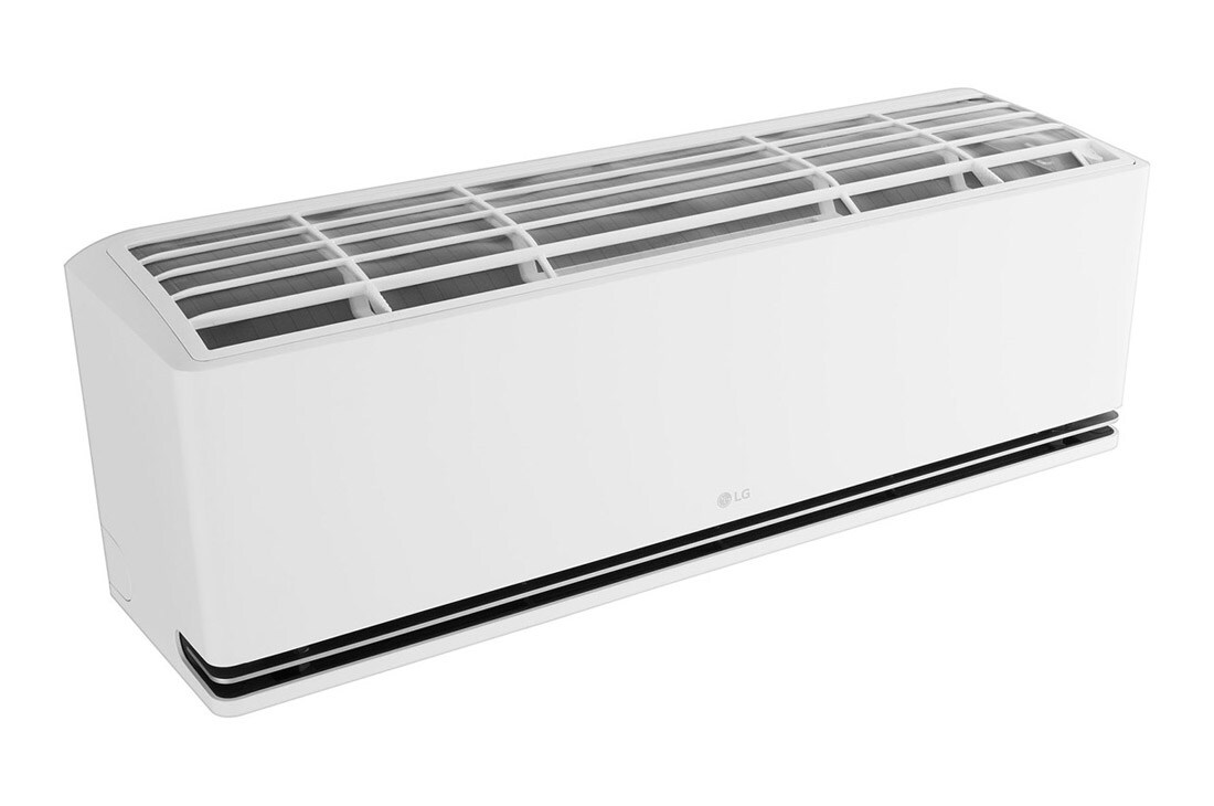 LG 3.5kW, DUALCOOL Premium, Climatisation, Dual Inverter HeatPump, design élégant et flux d'air confortable,  Left perspective, H12S1P, thumbnail 9