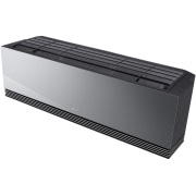 LG 3.5 kW ARTCOOL™ Mirror Climatiseur AI Air Single Split Inverter, Vue d’angle du dessus de l’avant d’un climatiseur AI Air LG montrant le panneau supérieur et la grille, AA12SP, thumbnail 12