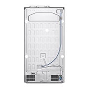 LG 635L capacité | DoorCooling+™ | Distributeur d'eau et de glaçons | Total No Frost | Compresseur Linéare Inverter, Vue arrière, GSLV70PZTD, thumbnail 14