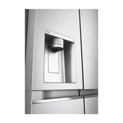 LG 635L capacité | DoorCooling+™ | Moist Balance Crisper | Fresh Balancer™ | Distributeur d'eau et de glaçons avec UVnano™ | Total No Frost | Compresseur Linéare Inverter, vue du tiroir, GSLV91MBAC, thumbnail 6