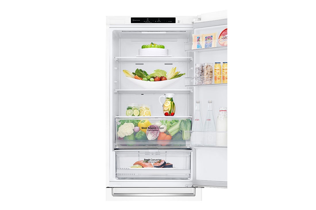LG 341L capacité| C | DoorCooling+™ | Moist Balance Crisper™ | FRESHConverter™ | Total No Frost | Compresseur Smart Inverter, Nourriture de conduit1, GBB61SWGCN1, thumbnail 8