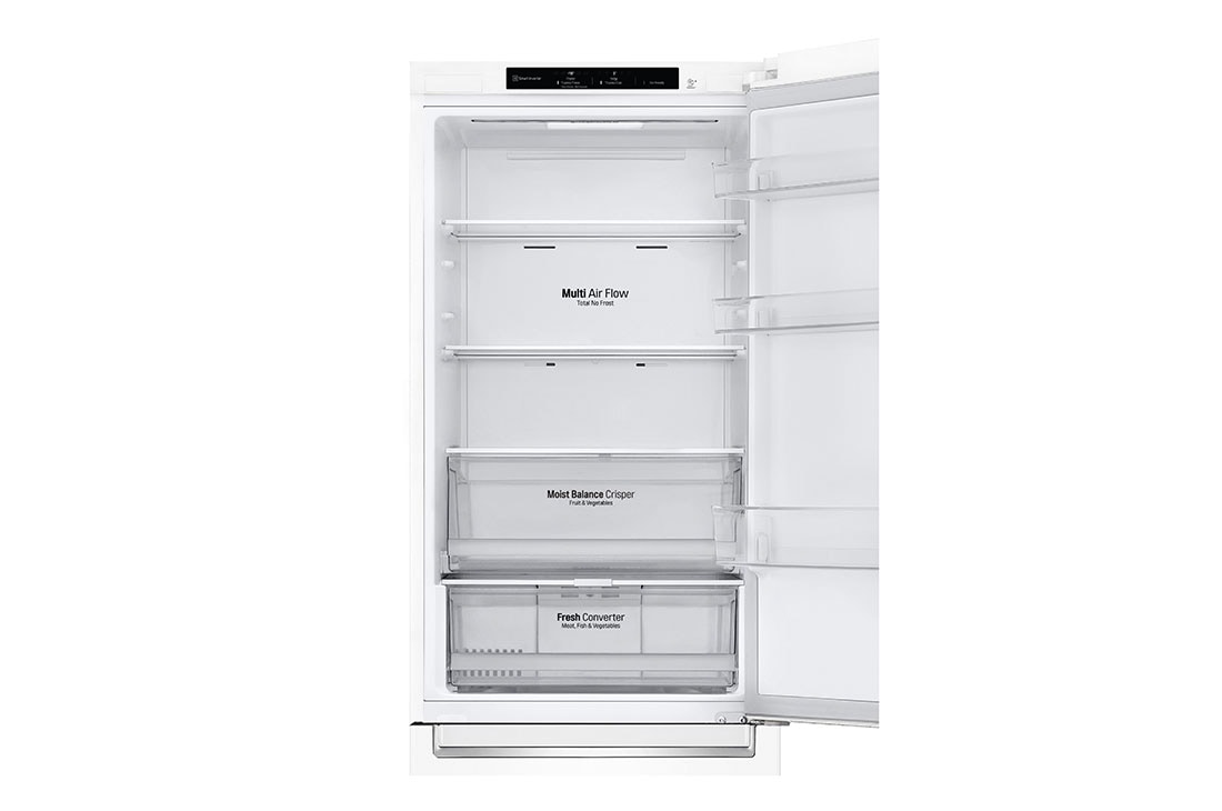 LG 341L capacité| C | DoorCooling+™ | Moist Balance Crisper™ | FRESHConverter™ | Total No Frost | Compresseur Smart Inverter, Tiroir à aliments, GBB61SWGCN1, thumbnail 9