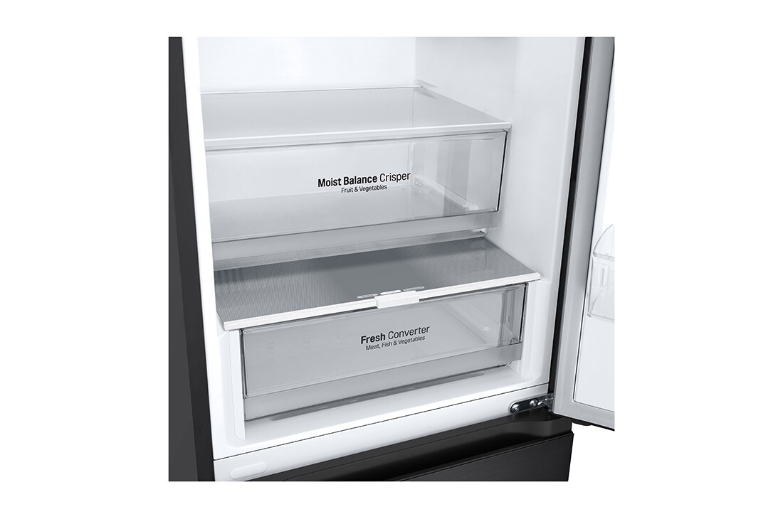 LG Door Cooling+: la fraîcheur partout | 344L capacité | Total No Frost | Compresseur Smart Inverter | Grande capacité | 35dB – très silencieux, tiroir, GBV3100CEP, thumbnail 10
