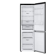 LG Door Cooling+: la fraîcheur partout | 344L capacité | Total No Frost | Compresseur Smart Inverter | Grande capacité | 35dB – très silencieux, porte d'entrée ouverte, GBV3100CEP, thumbnail 3