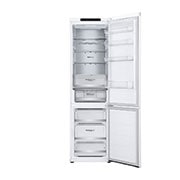 LG Door Cooling+: la fraîcheur partout | 387L capacité | Total No Frost | Compresseur Smart Inverter | Grande capacité | 35dB – très silencieux, porte d'entrée ouverte, GBV5240CSW, thumbnail 9