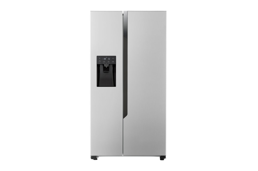 LG Réfrigérateur américain | 610L capacité | Ice & Water Dispenser , front view, GSM32HSBEH