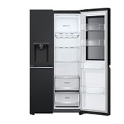 LG Réfrigérateur américain GSGV80EPLD l 635L l InstaView, Front right door open without food, GSGV80EPLD, thumbnail 12
