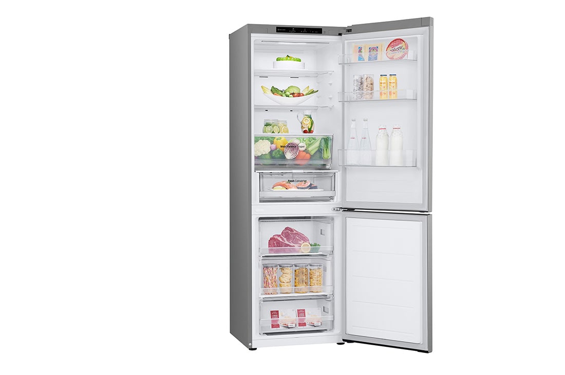 LG Réfrigérateur combiné GBV3100CPY | Capacité 344L | DoorCooling+™, Vue de gauche, ouvert, GBV3100CPY, thumbnail 12