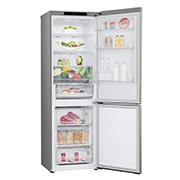 LG Réfrigérateur combiné GBV3100CPY | Capacité 344L | DoorCooling+™, Vue de gauche, ouvert, GBV3100CPY, thumbnail 12