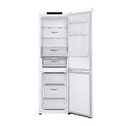 LG Réfrigérateur combiné GBV3100CSW | Capacité 344L | DoorCooling+™ , Avant ouvert, GBV3100CSW, thumbnail 3