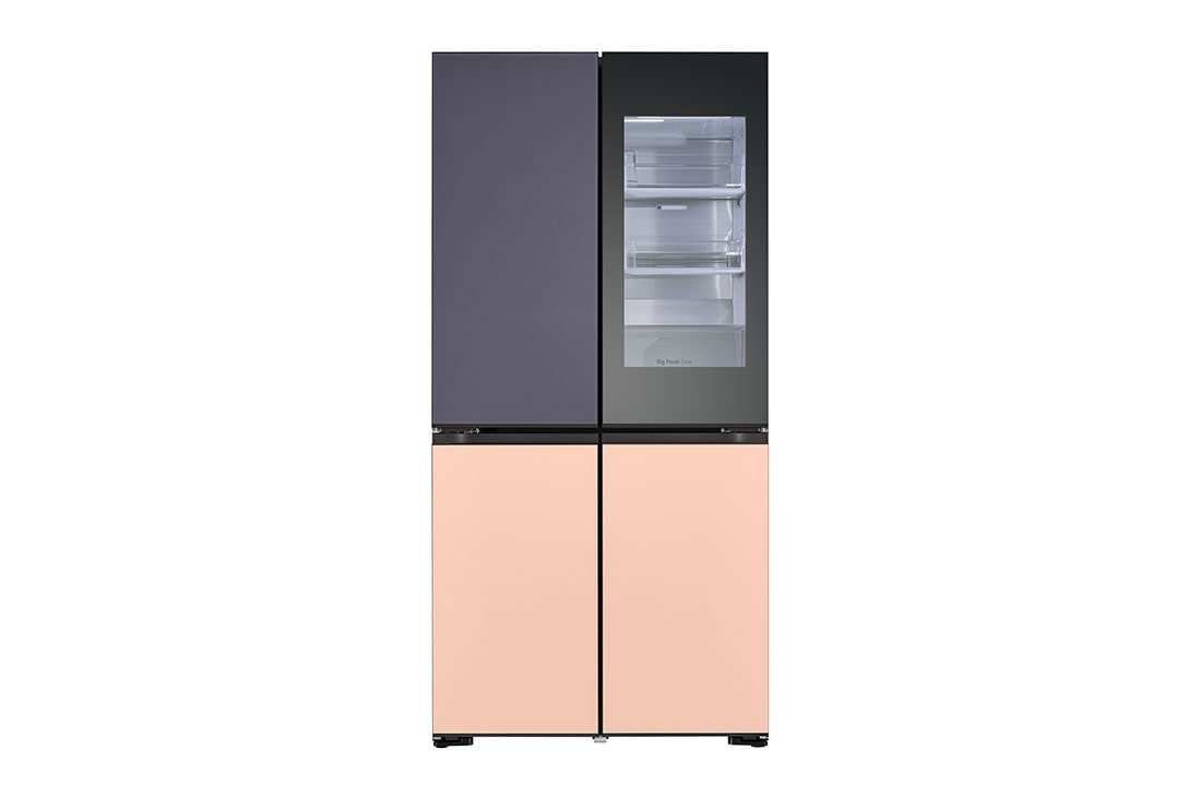 LG Réfrigérateur américain GMV960NNME | 617 L | InstaView™| MoodUP™, front on, GMV960NNME, thumbnail 9